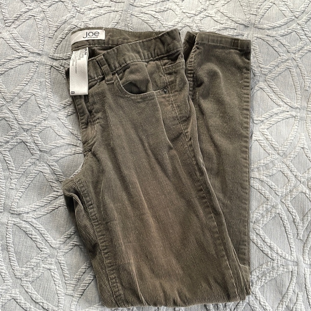 Joe Fresh corduroy pants. Size 8